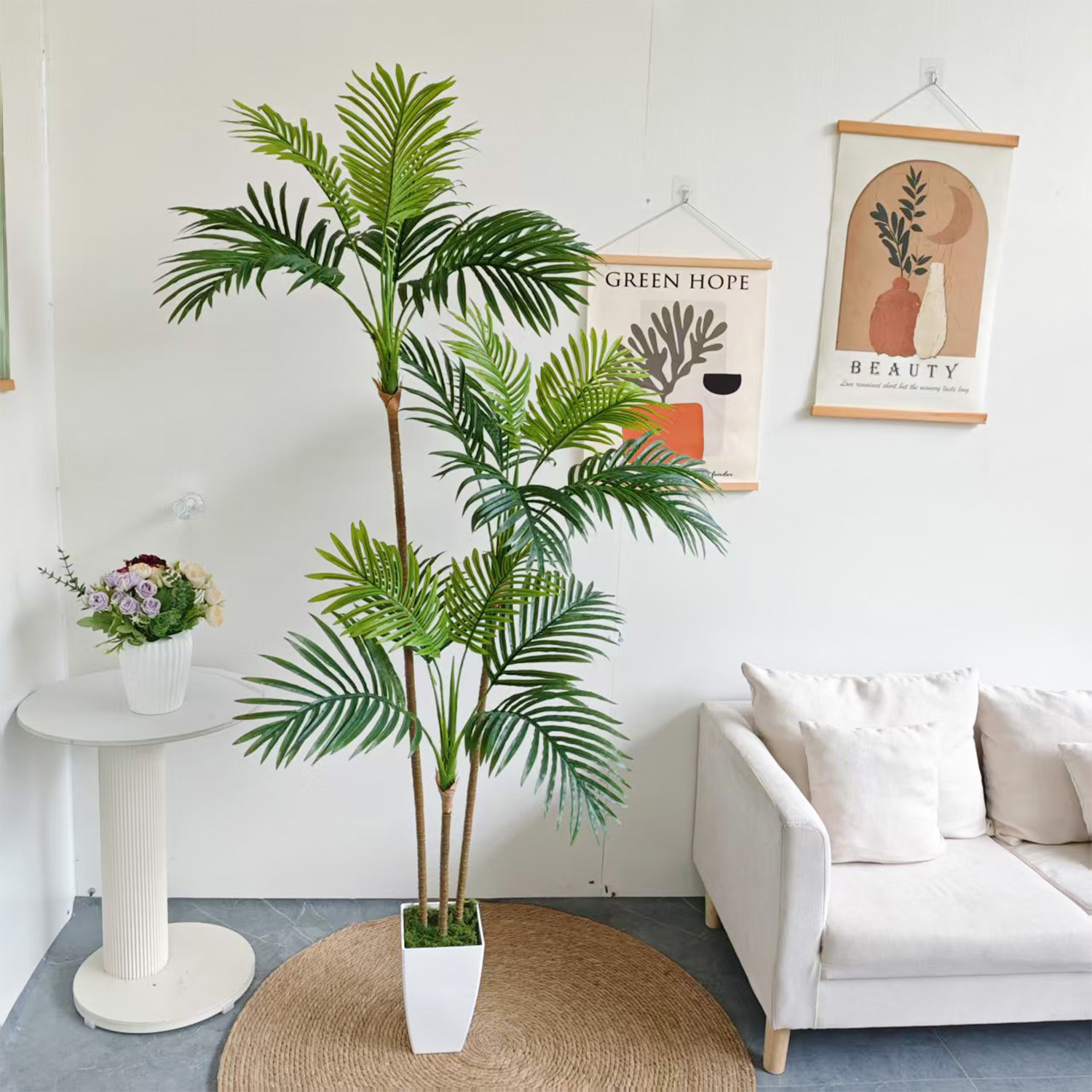 Artificial Areca Palm Large In - Dracaena Marginata review and price