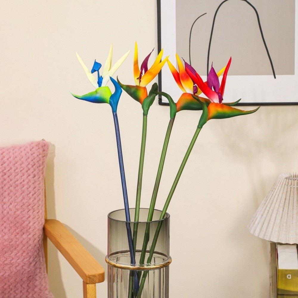 Long Stem Artificial Bird of P - Bird Paradise Strelitzia review and price