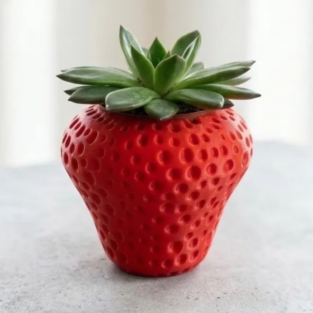 Plastic Fruit Flower Pot 3D Pr - Echeveria Succulent review and price